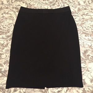 Black Ann Taylor pencil skirt